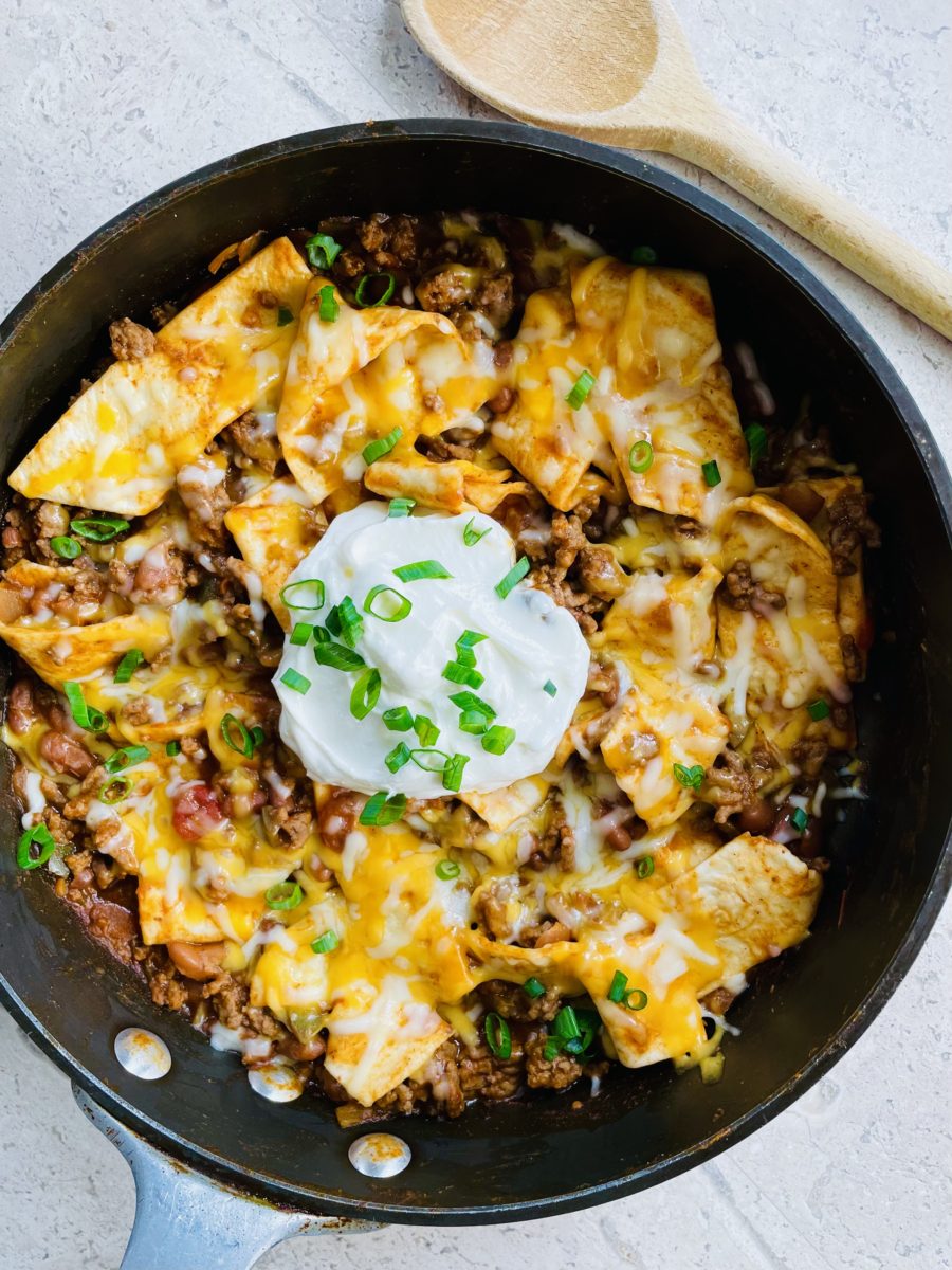 Easy Beef Burrito Skillet - Its Thyme 2 Cook