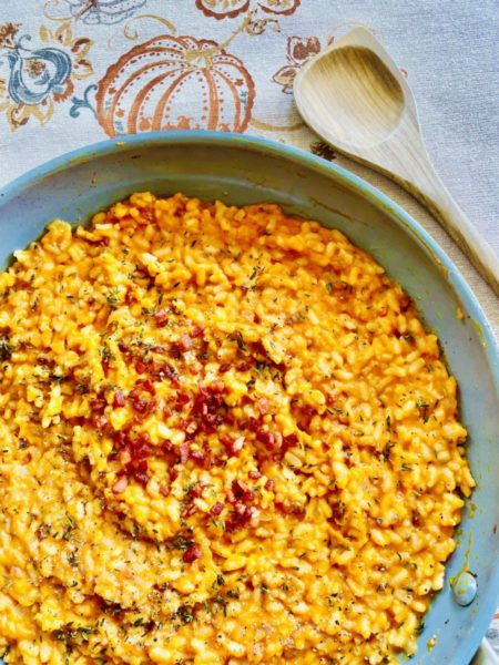 Pumpkin Risotto With Pancetta Its Thyme 2 Cook
